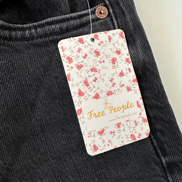 NWT Free People We the People Distressed Slim Jeans Sz 25 - Picture 8 of 10